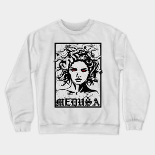 Medusa The gorgon in greek mythology Crewneck Sweatshirt